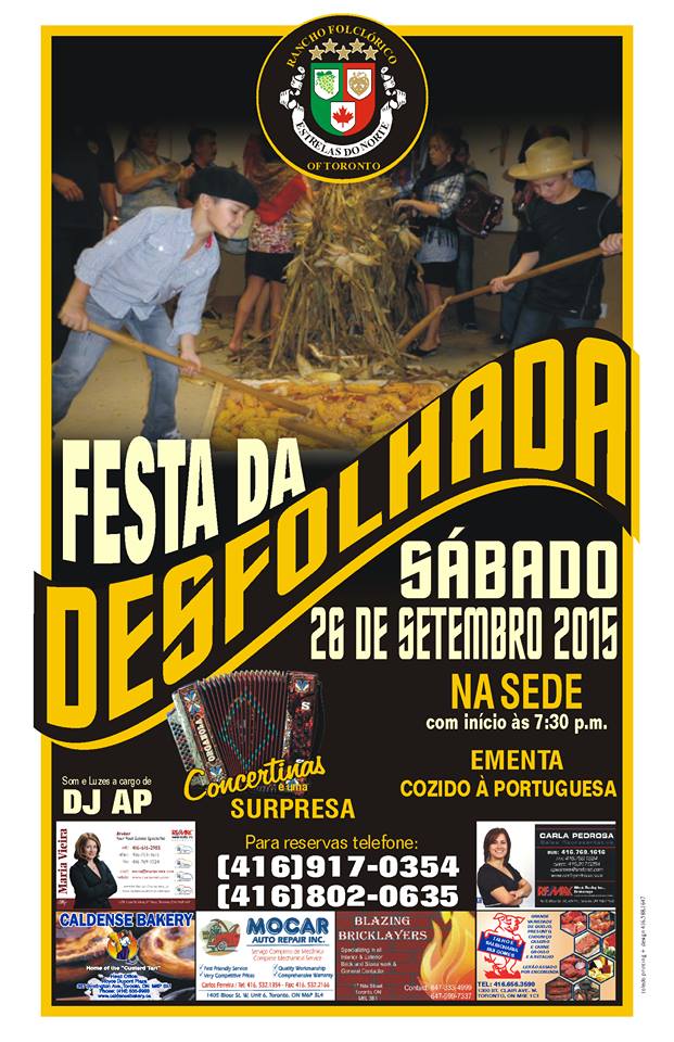 Festa da Desfolhada poster - 2015