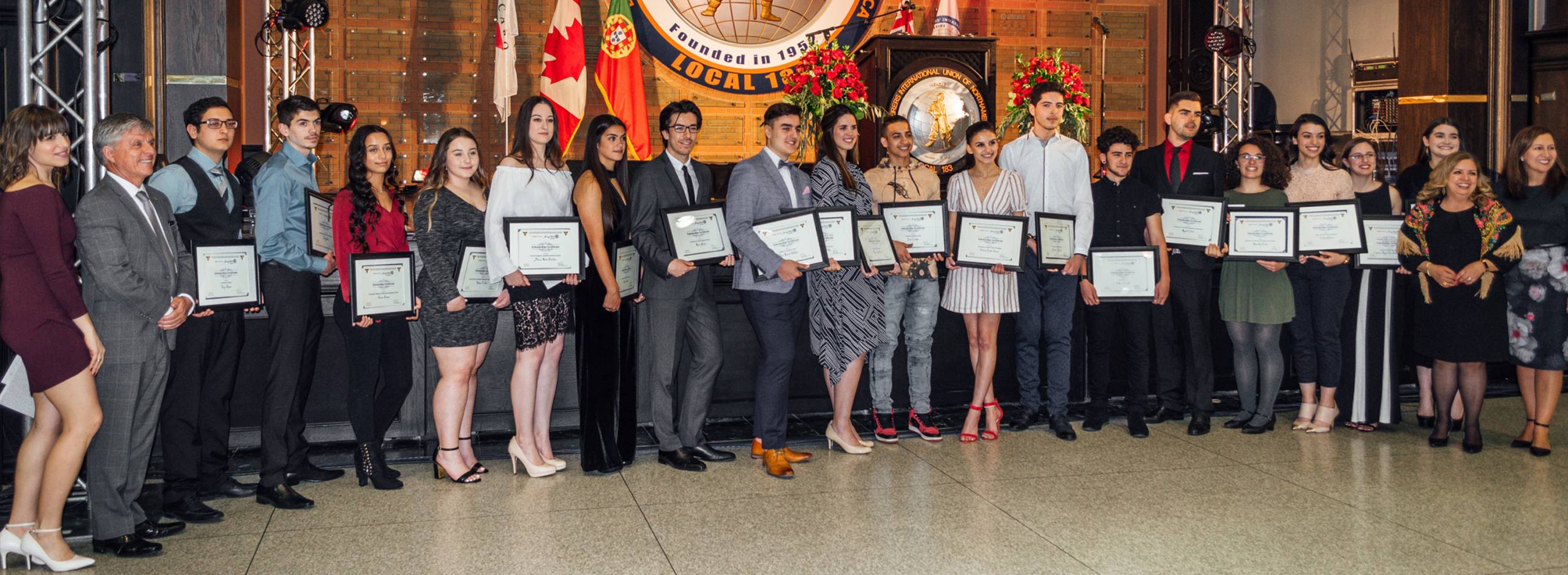 2018 ACAPO scholarship recipients