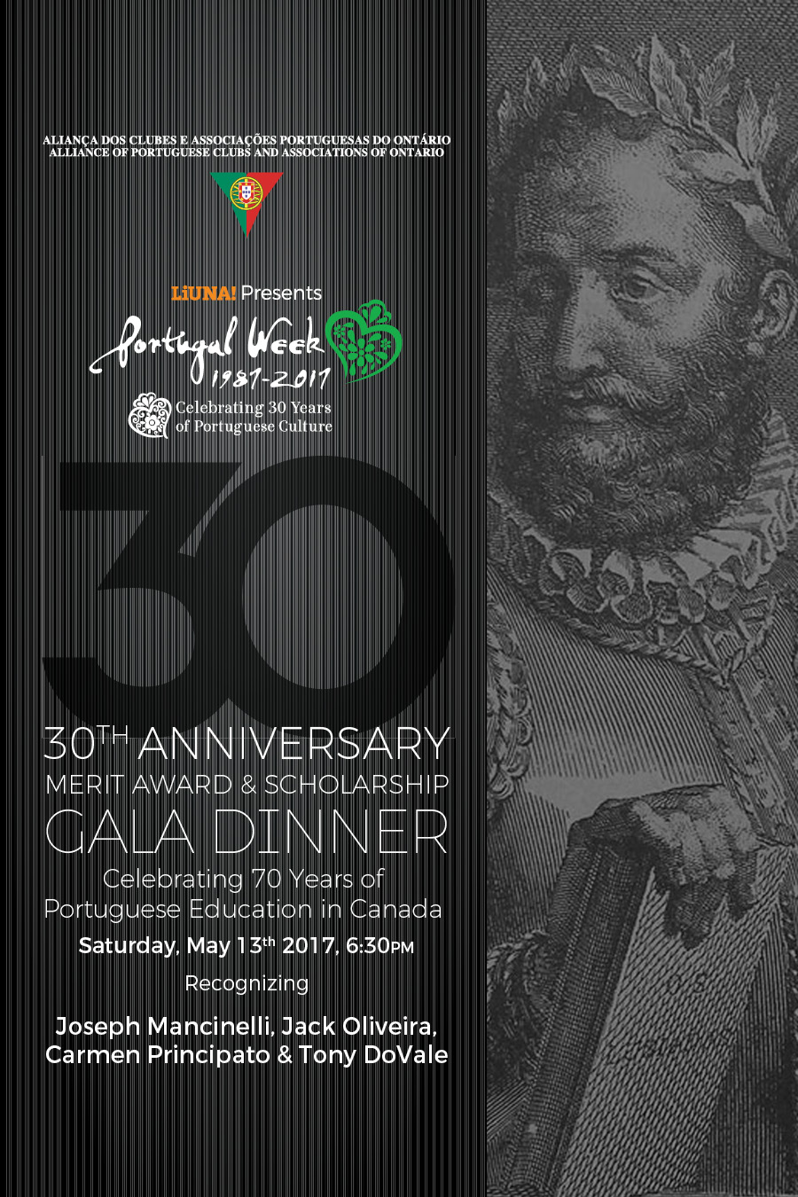 2017 ACAPO Gala Poster