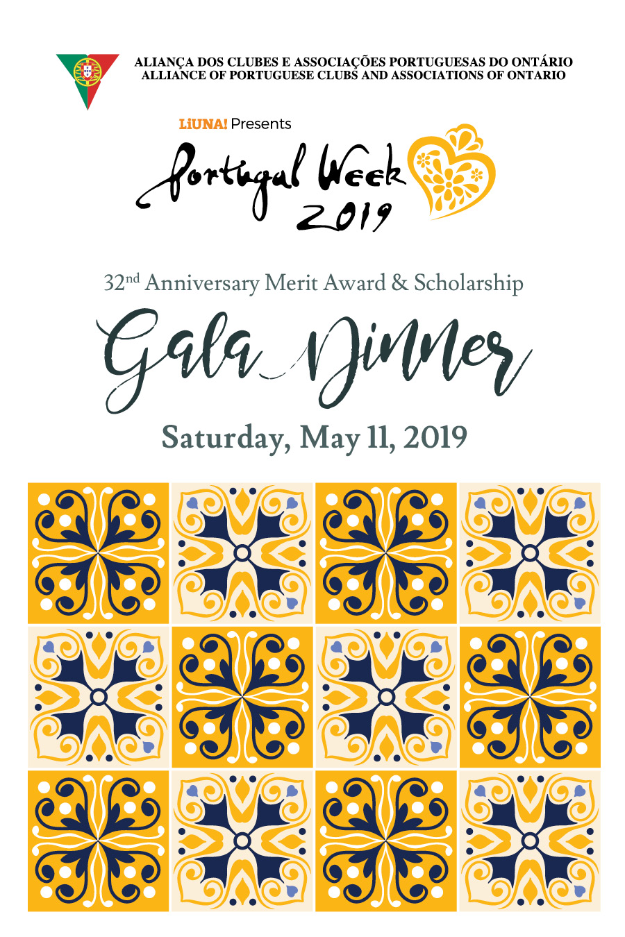 2019 ACAPO Gala Poster